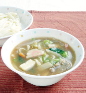 竹の子水煮(短冊)を使用したちゃんぽんです