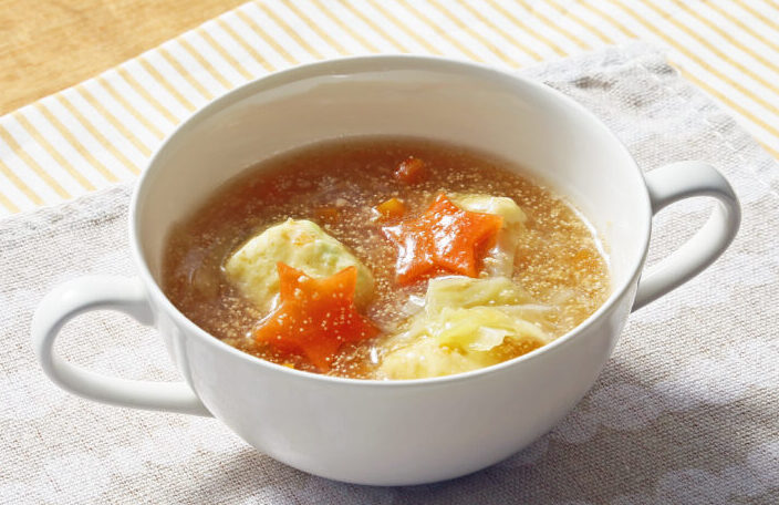 たらこのお葛かけスープ